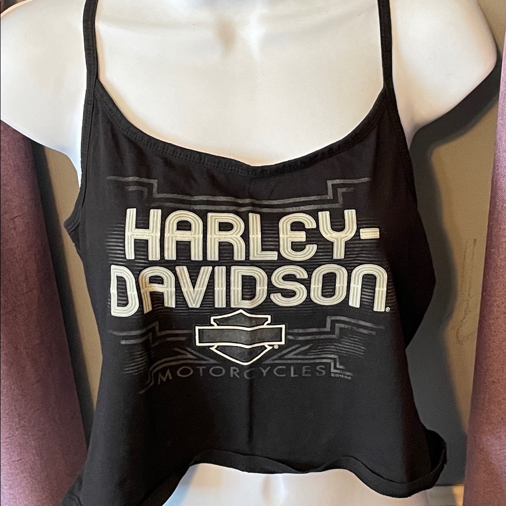 Harley Davidson. Women’s crop top. Tank